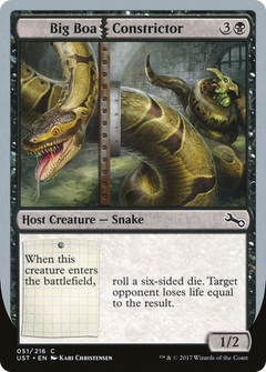 Big Boa Constrictor - Foil