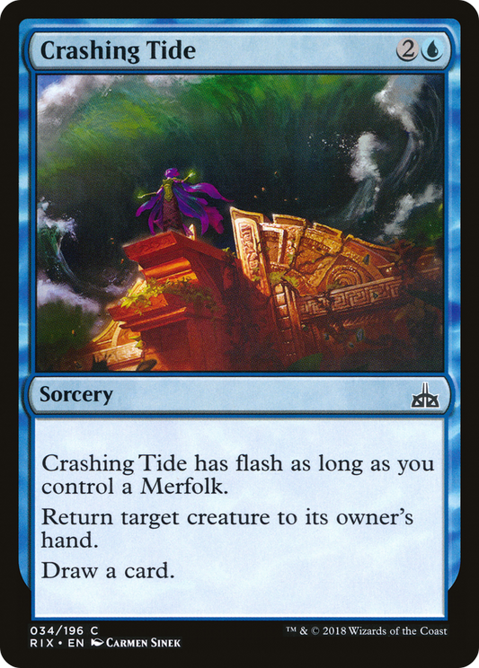 Crashing Tide - Foil