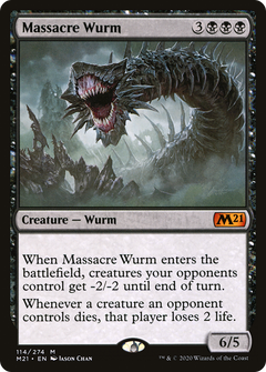 Massacre Wurm - Foil