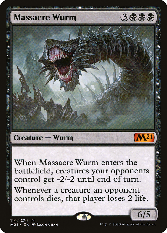 Massacre Wurm - Foil