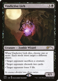 Vindictive Lich (235) - Foil