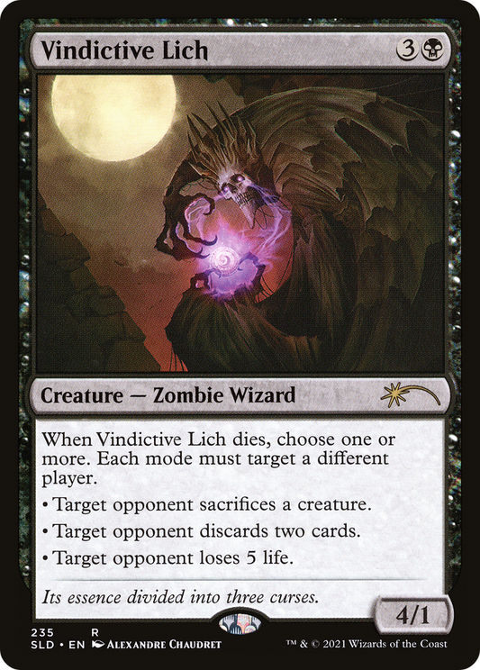 Vindictive Lich (235) - Foil