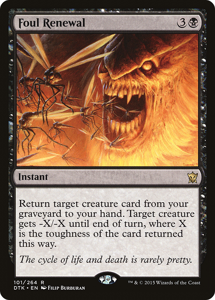 Foul Renewal - Foil