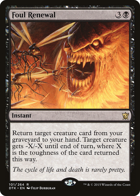 Foul Renewal - Foil