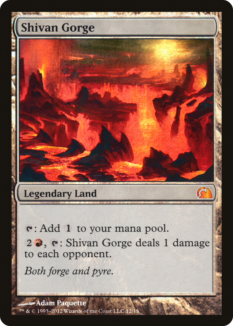 Shivan Gorge - Foil