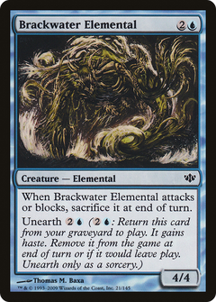 Brackwater Elemental - Foil