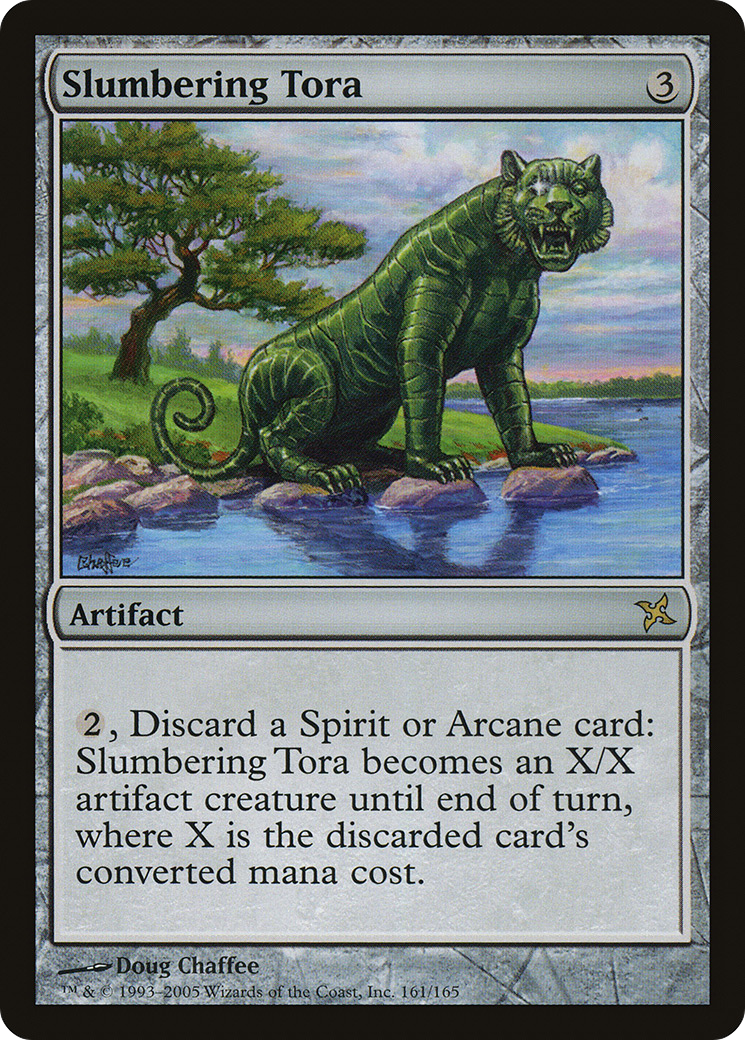 Slumbering Tora - Foil