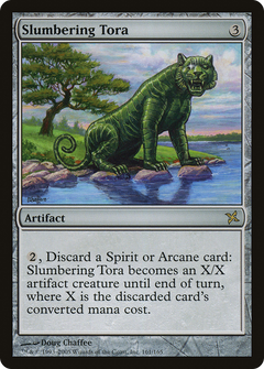 Slumbering Tora - Foil