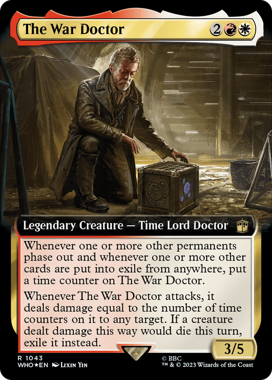 The War Doctor (1043) (Extended Art) - Surge Foil