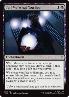 Tell Me What You See (TRK) - Foil