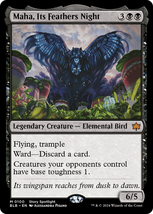 Maha, Its Feathers Night (0100) (Promo Pack)
