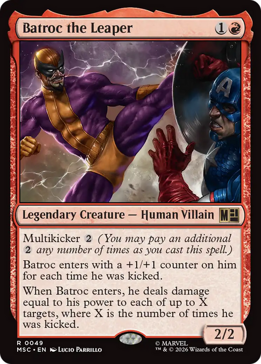 Batroc the Leaper (MSC) - Surge Foil