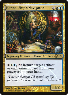 Hanna, Ship's Navigator (005) (Judge) - Foil