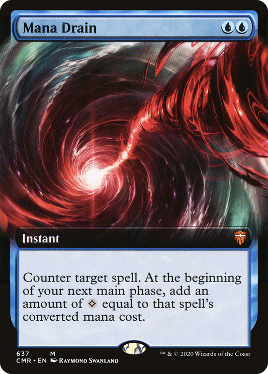 Mana Drain (637) (Extended Art) - Foil