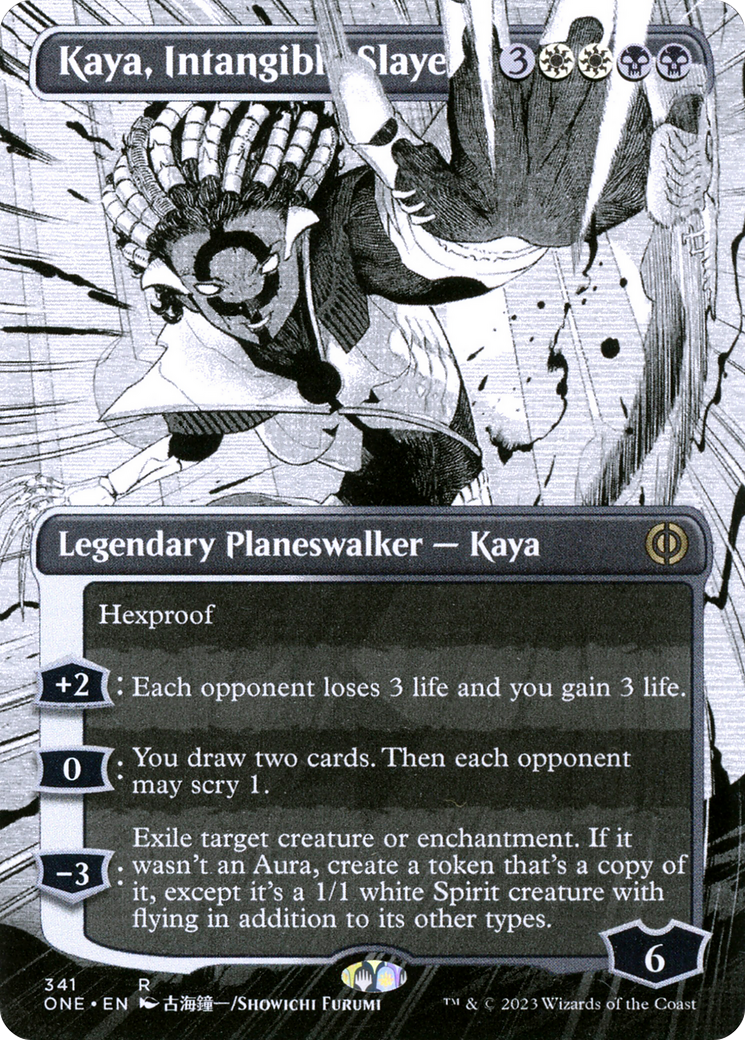 Kaya, Intangible Slayer (341) (Borderless)