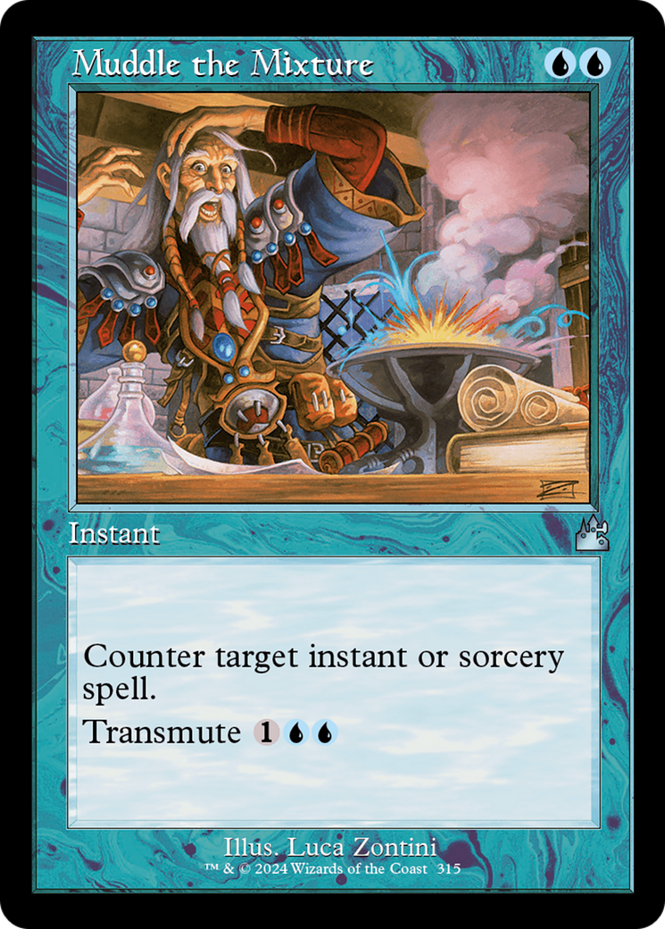 Muddle the Mixture (0315) (Retro Frame) - Foil