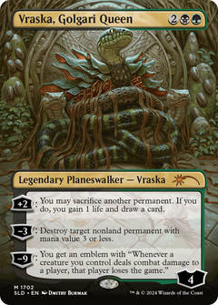 Vraska, Golgari Queen (1702) (Borderless)