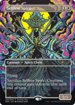Selfless Spirit (002) (Borderless) (Premier Play) - Foil