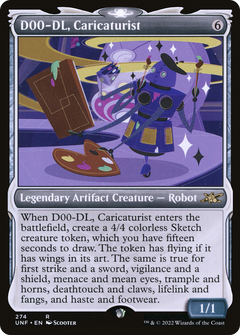 D00-DL, Caricaturist (274) (Showcase)