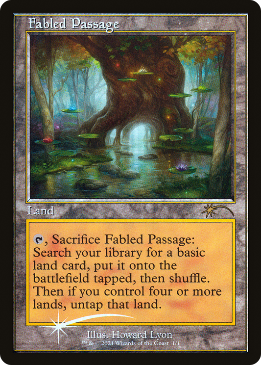 Fabled Passage (001) (Retro Frame) - Foil