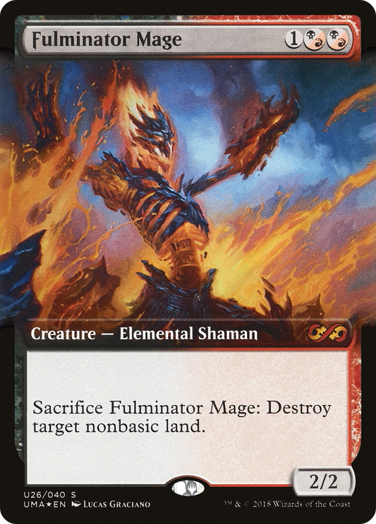 Fulminator Mage (U26) (Extended Art) - Foil
