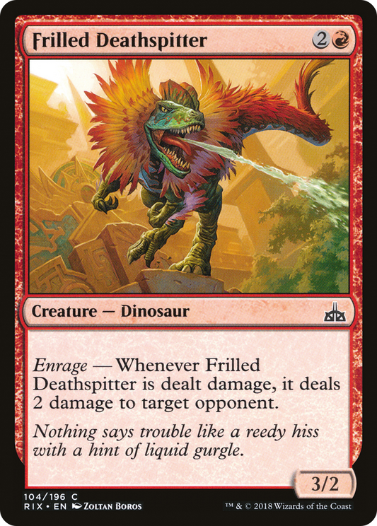 Frilled Deathspitter - Foil