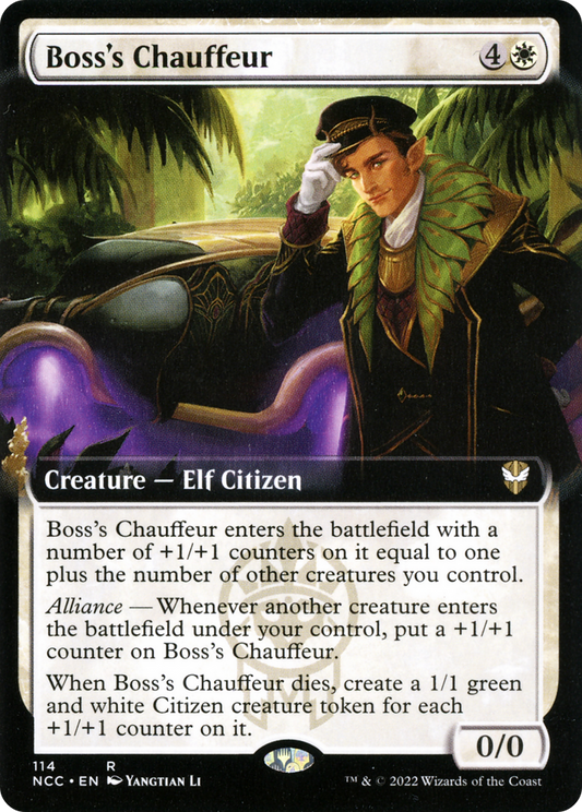 Boss's Chauffeur (114) (Extended Art)