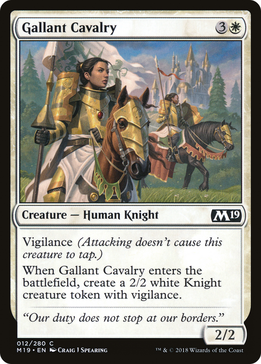 Gallant Cavalry - Foil