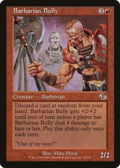 Barbarian Bully - Foil