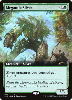 Megantic Sliver (651) (Extended Art) - Foil