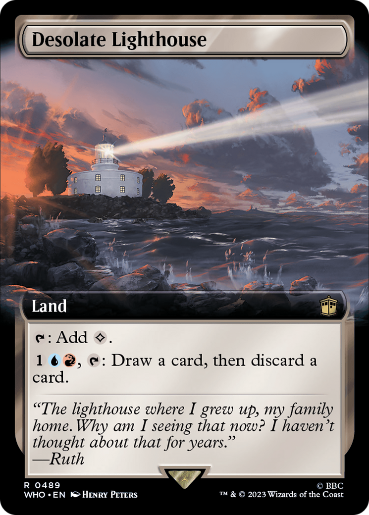Desolate Lighthouse (0489) (Extended Art) - Foil