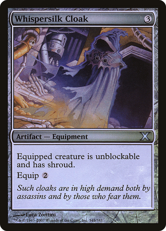 Whispersilk Cloak - Foil