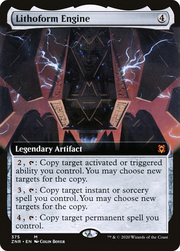 Lithoform Engine (375) (Extended Art) - Foil