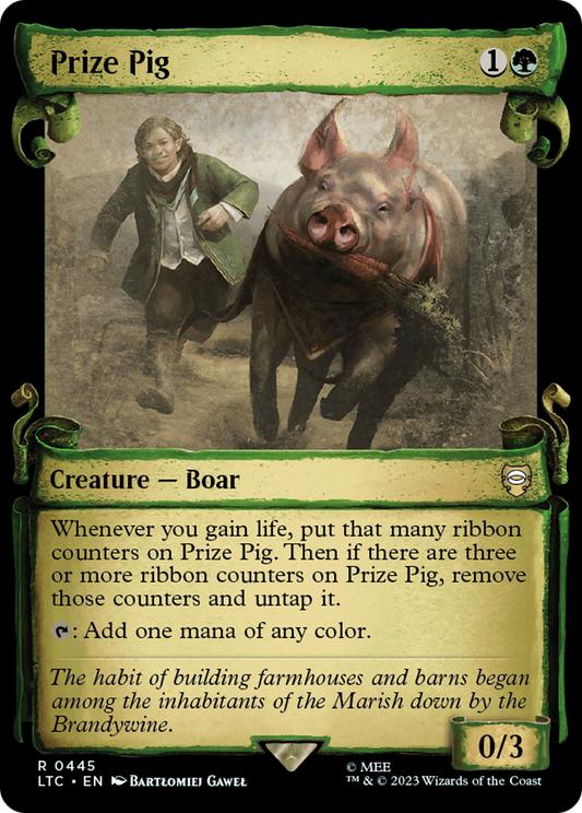 Prize Pig (0445) (Showcase) - Silver Foil