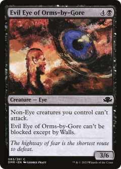 Evil Eye of Orms-by-Gore - Foil