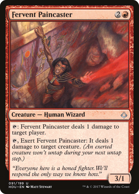 Fervent Paincaster - Foil