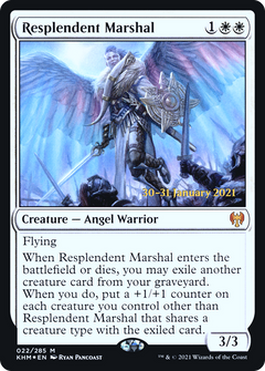 Resplendent Marshal (022) (Prerelease) - Foil