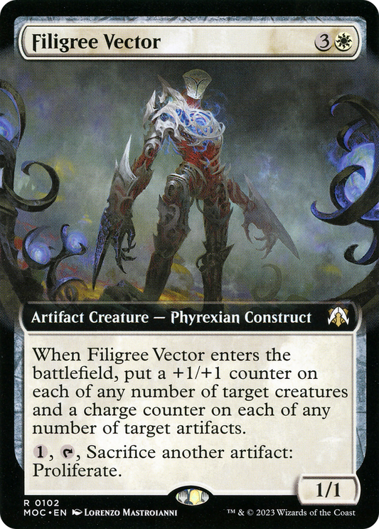 Filigree Vector (0102) (Extended Art)