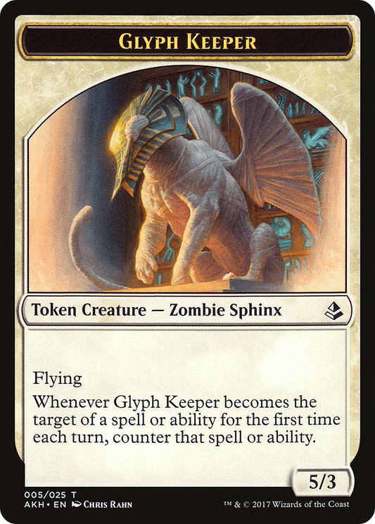Glyph Keeper Token (005)