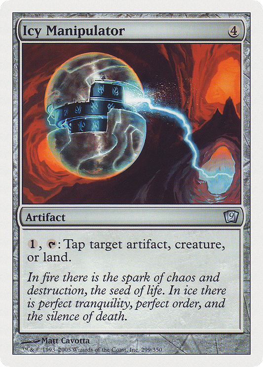 Icy Manipulator (9th Edition) (Oversized) (Box Topper Promo) (O9TH)