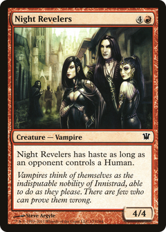 Night Revelers - Foil