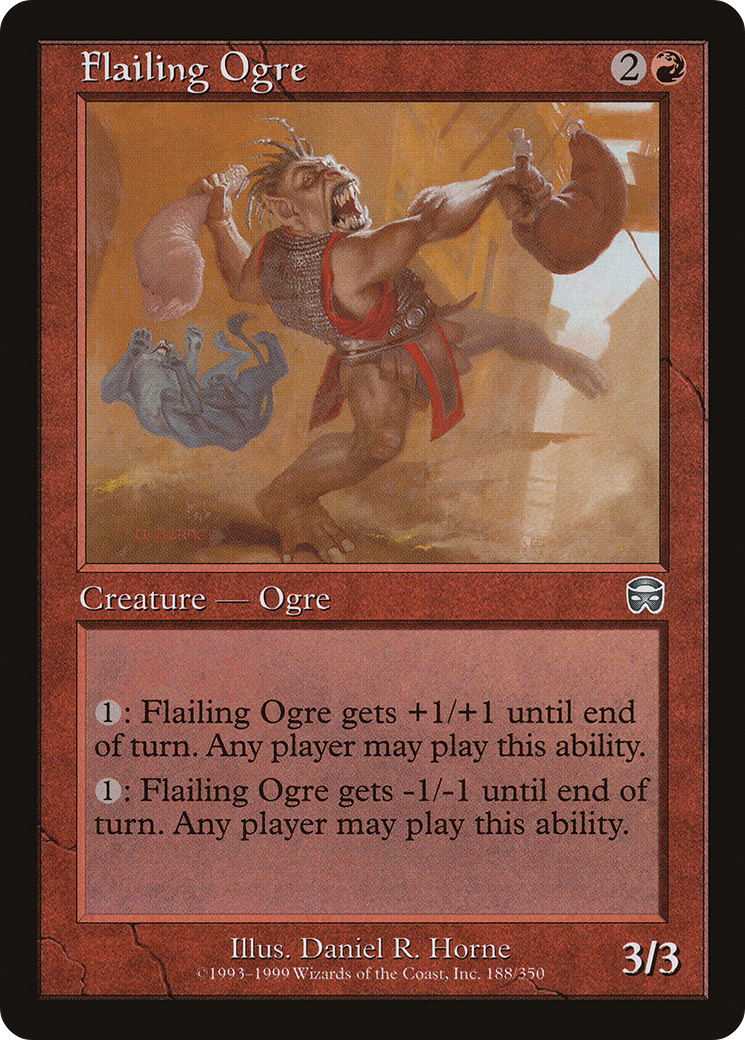 Flailing Ogre - Foil