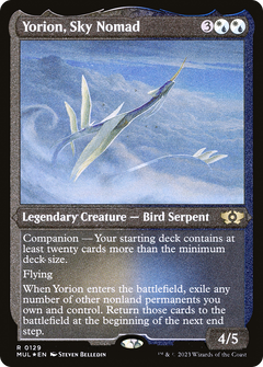 Yorion, Sky Nomad (0129) - Foil Etched