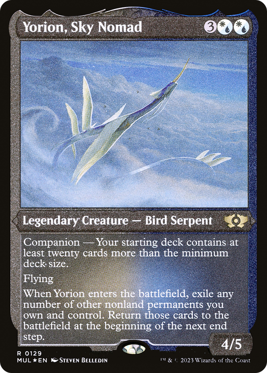 Yorion, Sky Nomad (0129) - Foil Etched