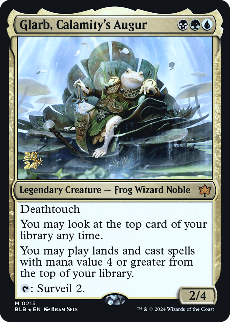 Glarb, Calamity's Augur (0215) (Prerelease) - Foil