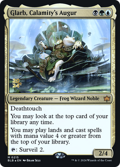 Glarb, Calamity's Augur (0215) (Prerelease) - Foil