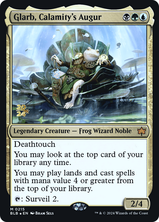 Glarb, Calamity's Augur (0215) (Prerelease) - Foil