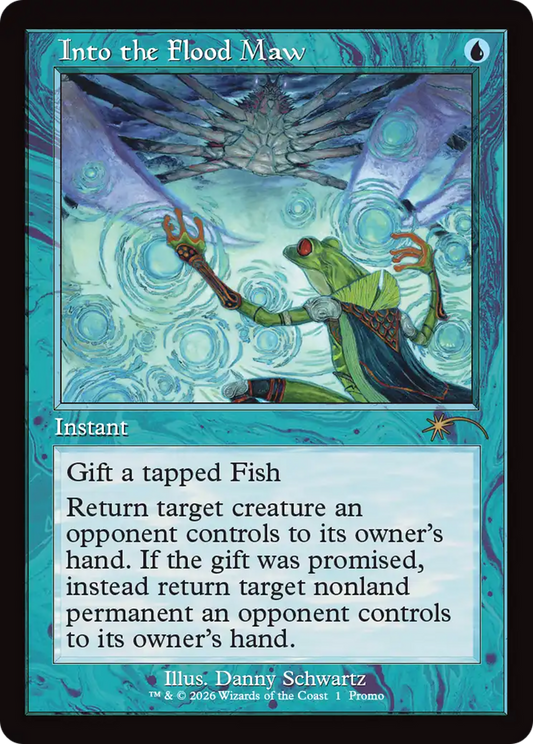 Into the Flood Maw (0001) (Promo) (Retro Frame) (PW26)