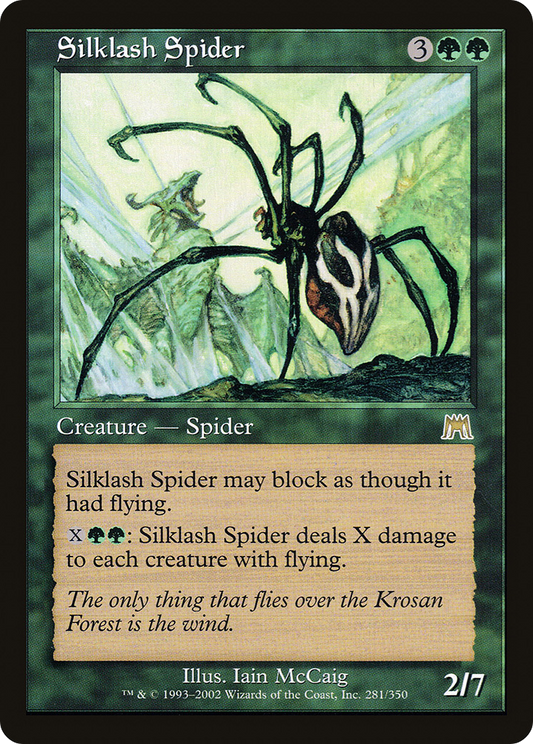 Silklash Spider - Foil