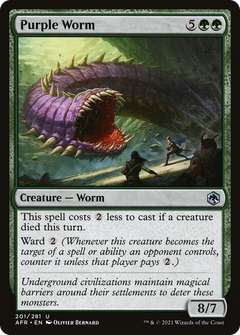 Purple Worm - Foil